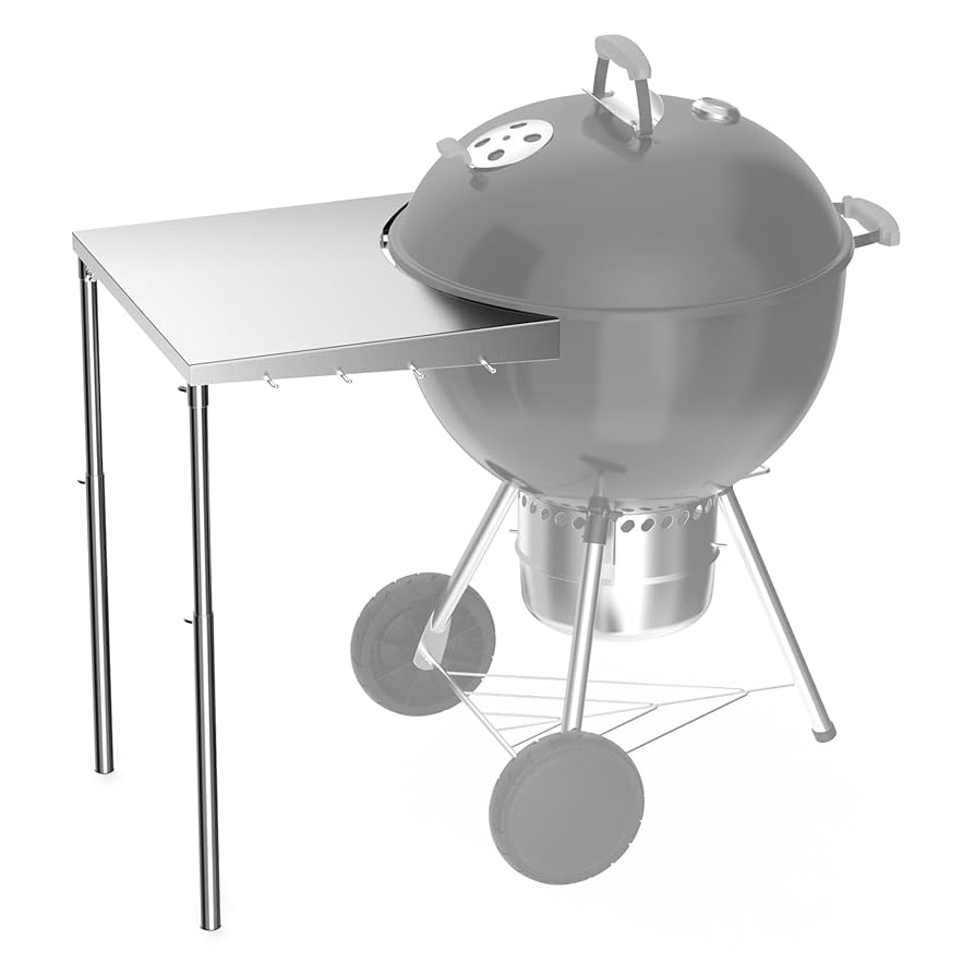 Weber Compact Kettle 18/22インチ Amazon.com: Charkettle Stainless Steel Kettle Grill Side